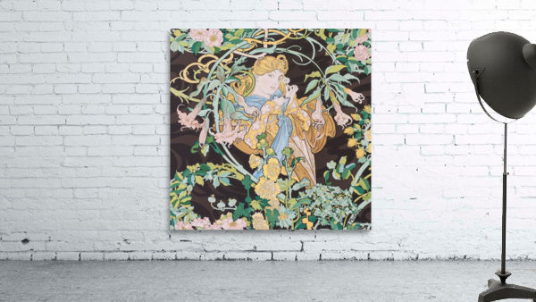 Alphonse Mucha Wall Preview