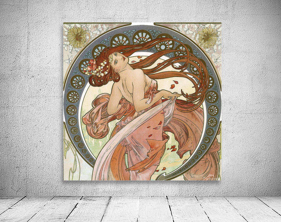 Alphonse Mucha Wall Preview