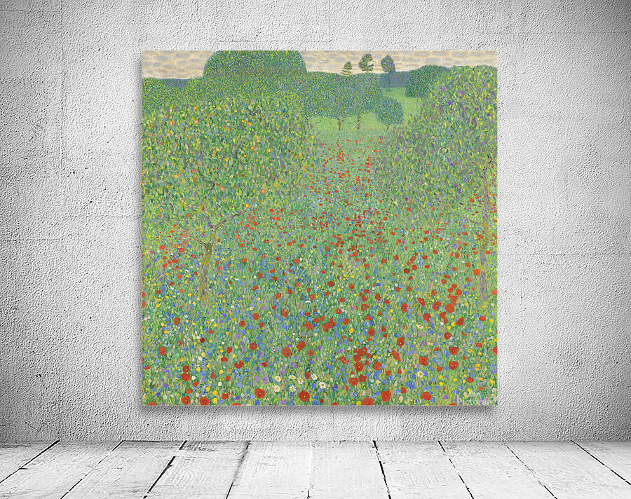 Gustav Klimt   Bluhender Mohn Wall Preview