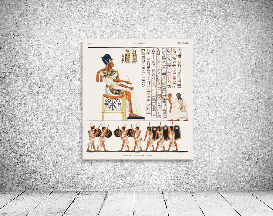 ancient egypt illustrations Wall Preview