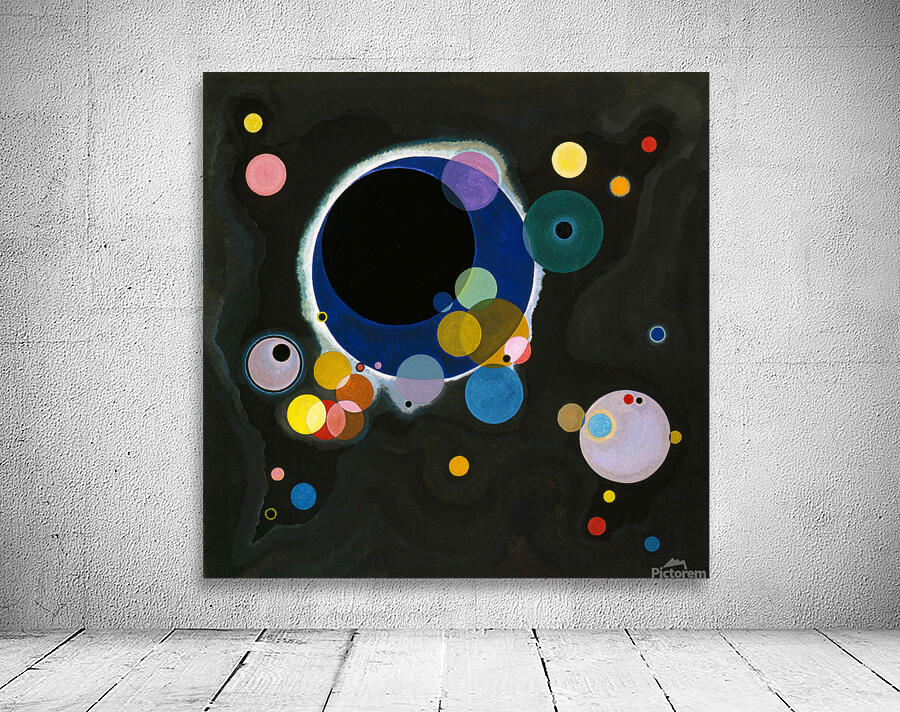 1699 Kandinsky circulos Wall Preview