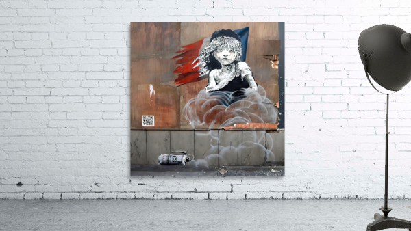 4414 Banksy cosette by artvi Wall Art