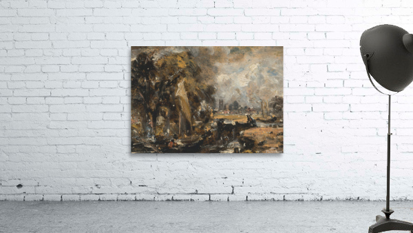 4505 John Constable Dedham Lock Wall Preview