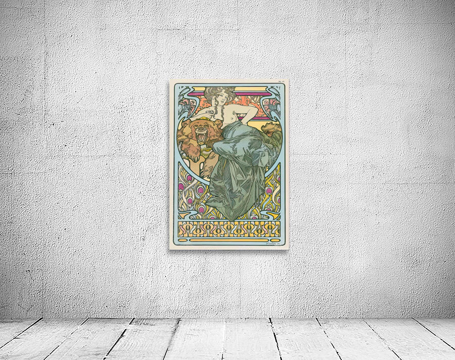 4734 Alphonse Mucha Wall Preview