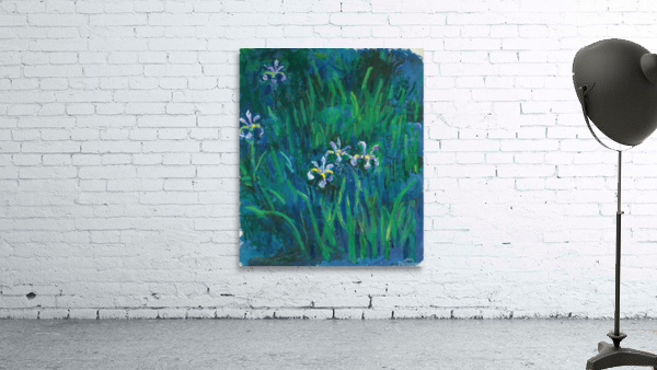 8356 Claude Monet  iris Wall Preview