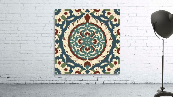 8672 Arabesque seamless pattern 01 Wall Preview