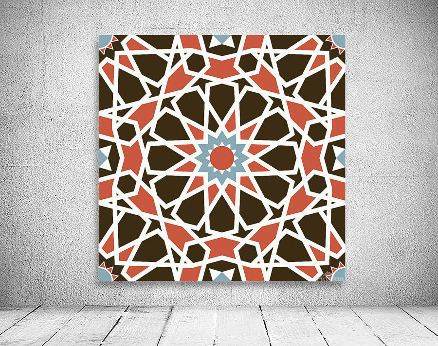 8677 Arabesque seamless pattern 06 Wall Preview