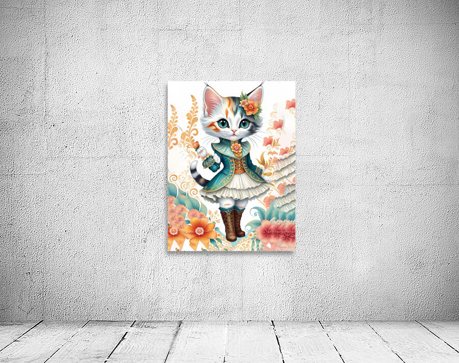 The conceited kitten Wall Preview