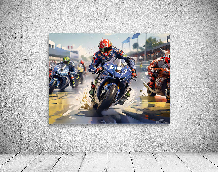 moto gp race Wall Preview