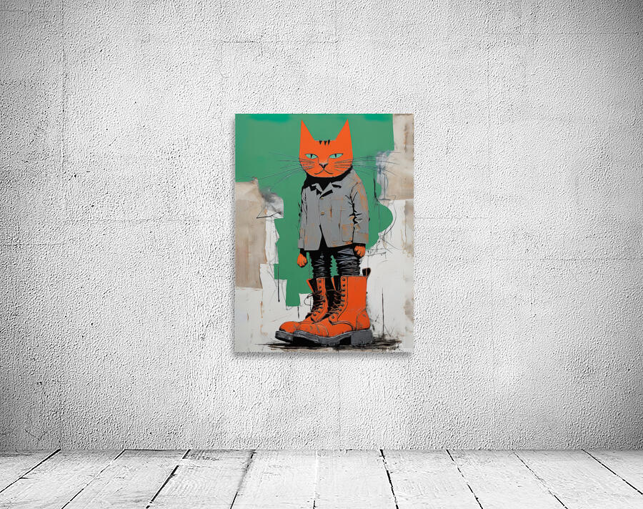 the cat with boots Wall Preview