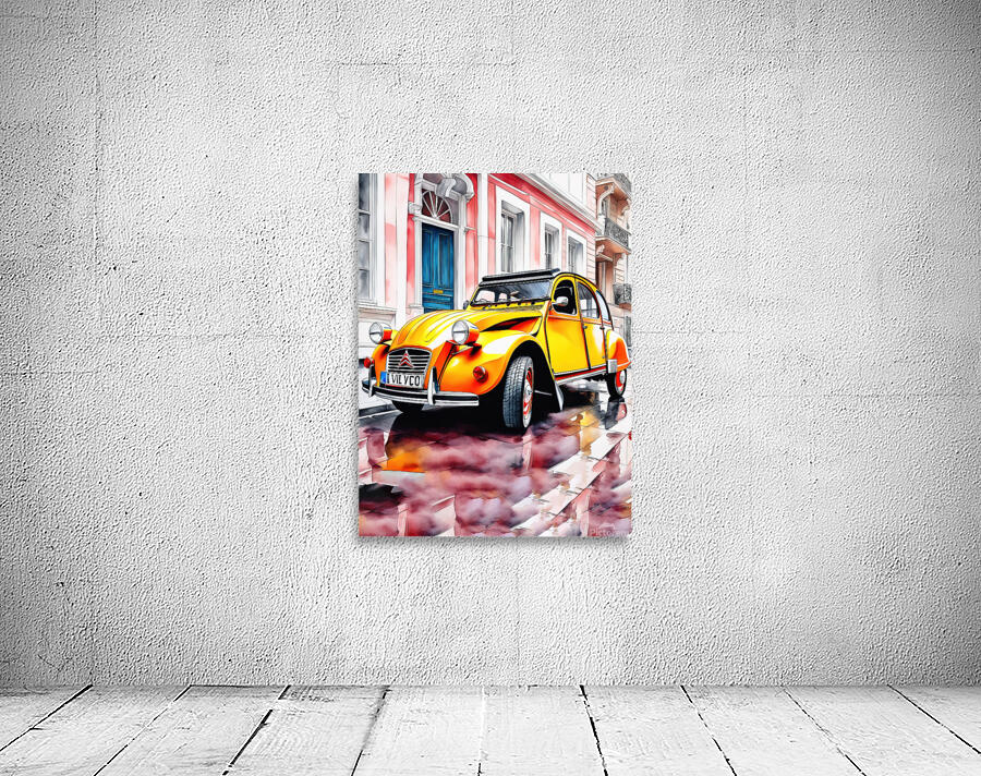 Citroen 2cv Wall Preview