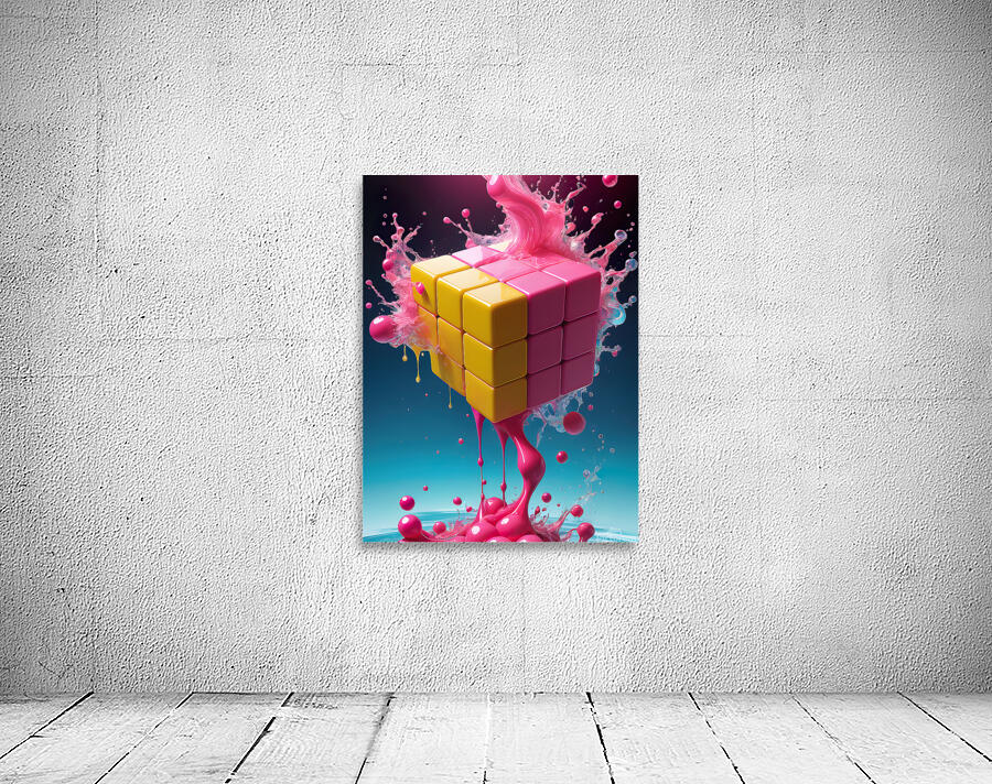 ruby cube Wall Preview