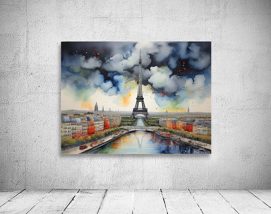 PARIS SKYLINE Wall Preview