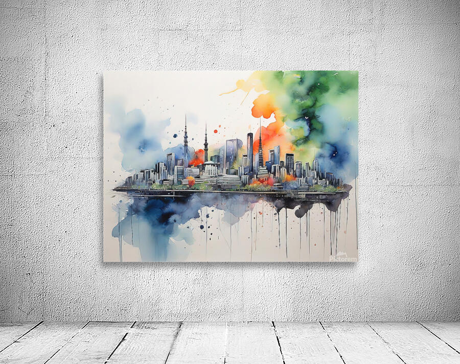 TOKIO SKYLINE Wall Preview