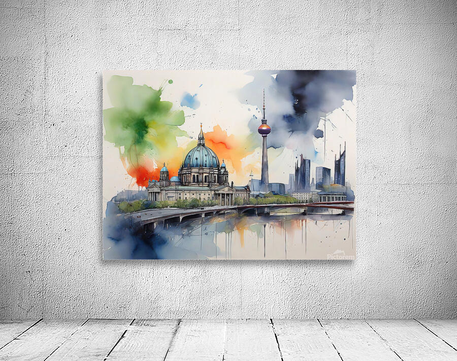 BERLIN SKYLINE Wall Preview