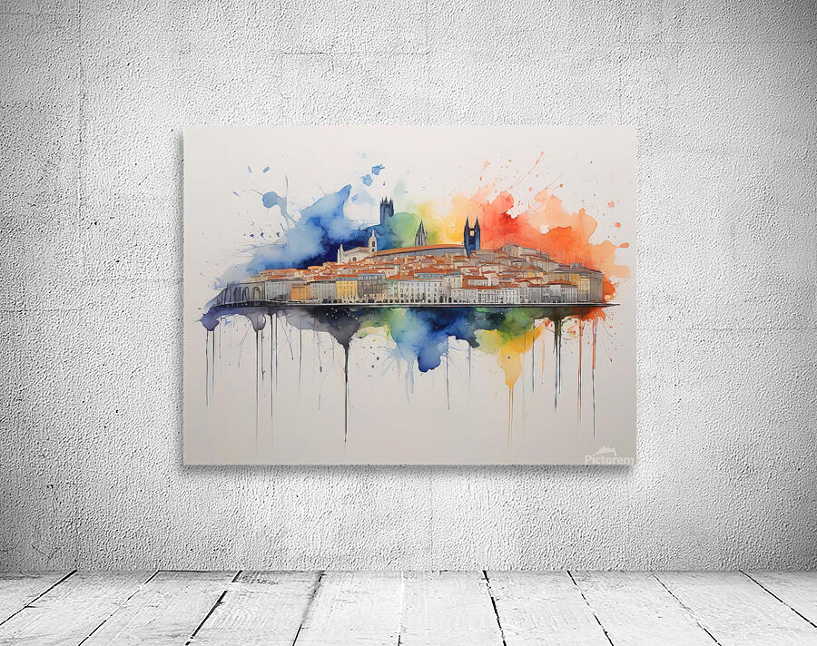 LISBON SKYLINE  Wall Preview