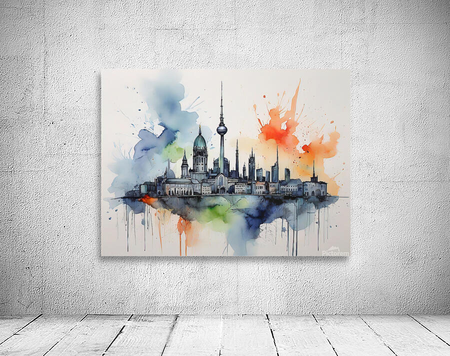 BERLIN SKYLINE Wall Preview