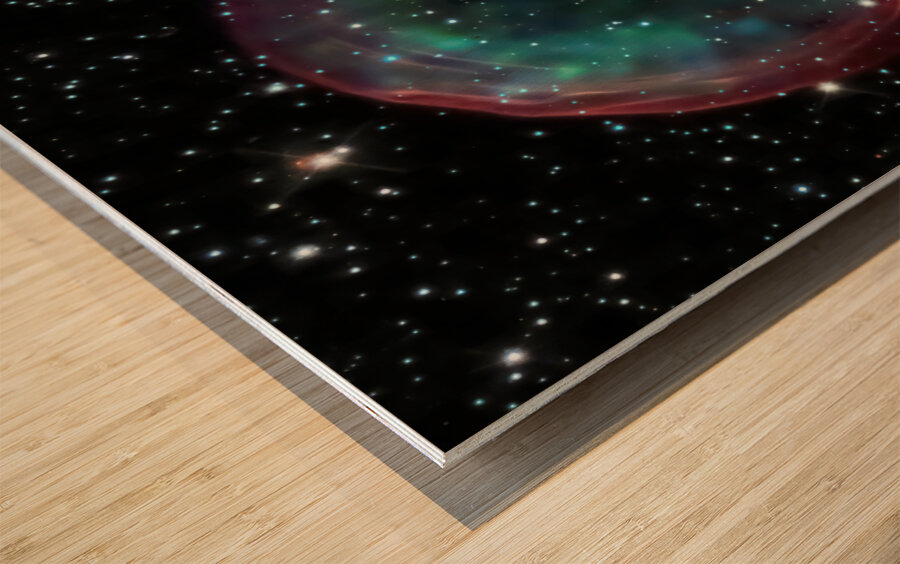 hubble telescope high definition image 01 12 Wood print