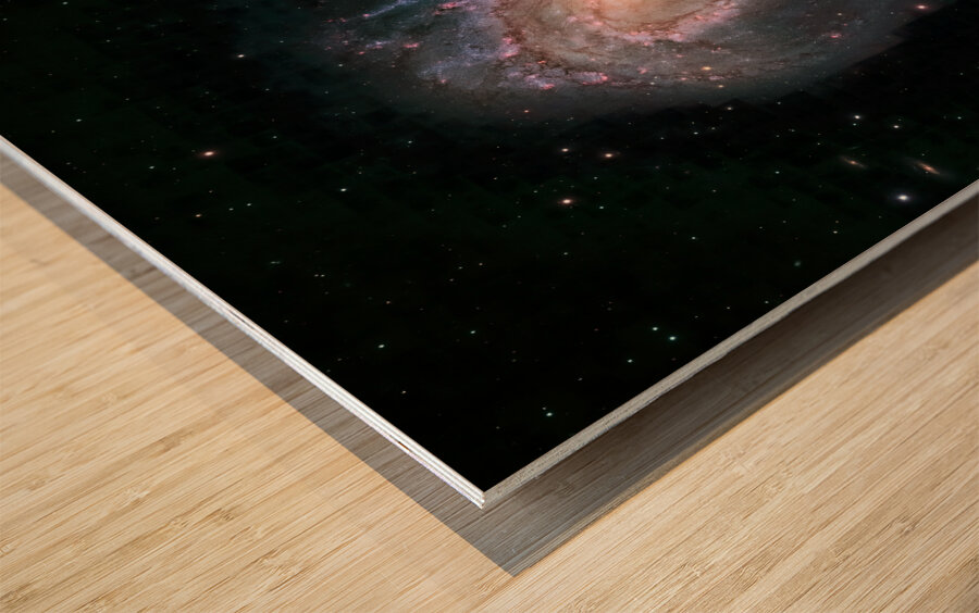 hubble telescope high definition image 01 13 Wood print