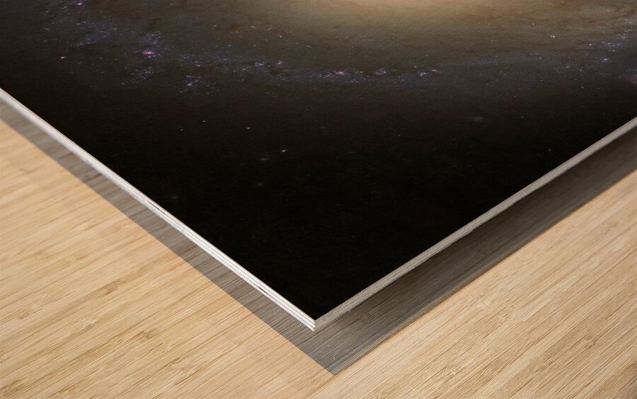 hubble telescope high definition image 01 27 Wood print