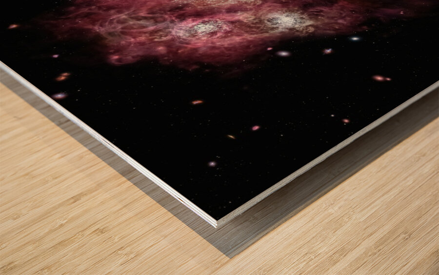 hubble telescope high definition image 02 51 Wood print