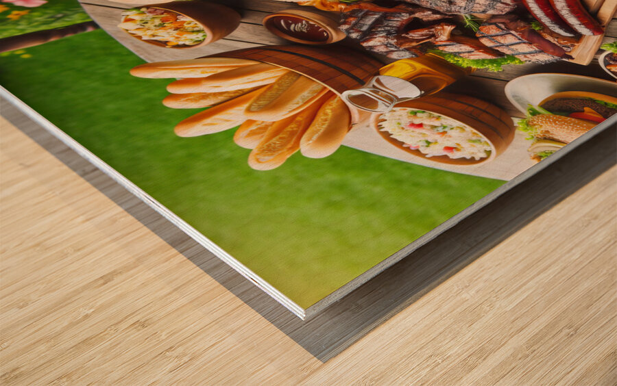meats to prepare meats for barbecue selection of  1714757311.5066 Wood print