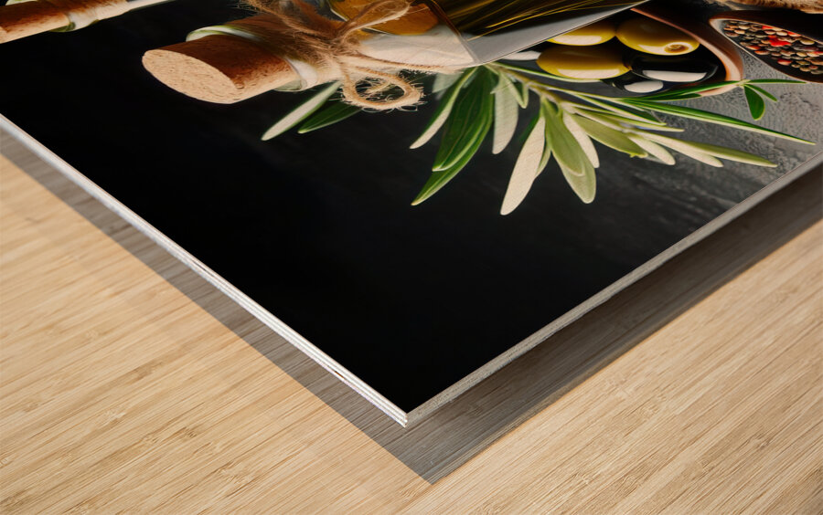 olive oil Spanish oil Mediterranean diet liquid g 1717086853.6693 Wood print