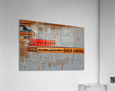 Docked At The Key River Acrylic Print