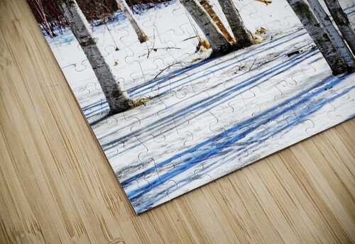 Birches And Dogwood Deb Oppermann puzzle