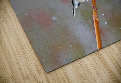 Winter Goldfinch On Vine Deb Oppermann puzzle