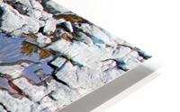 Rock Pool Moon River Falls HD Metal print