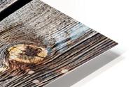 Knots And Grain HD Metal print