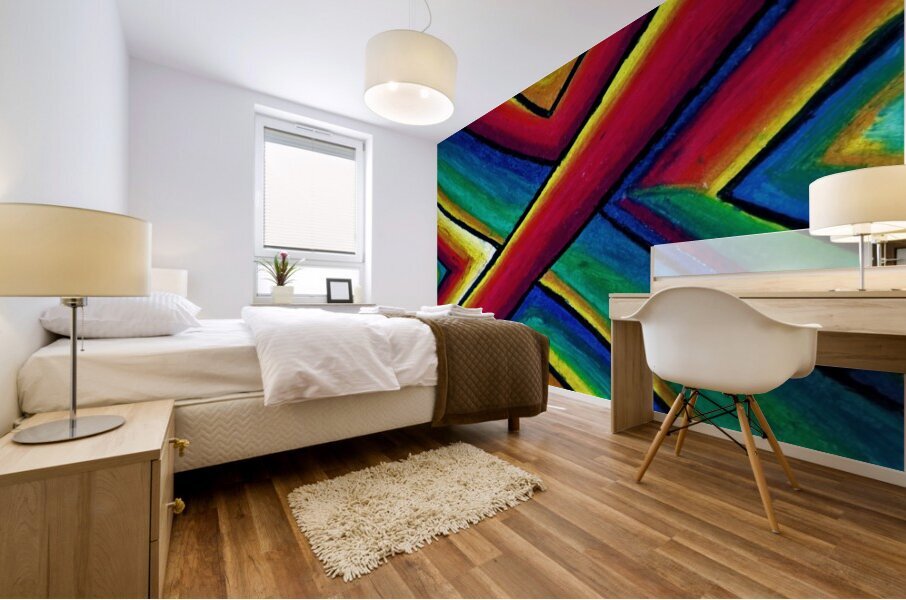 18 Khush Mural print