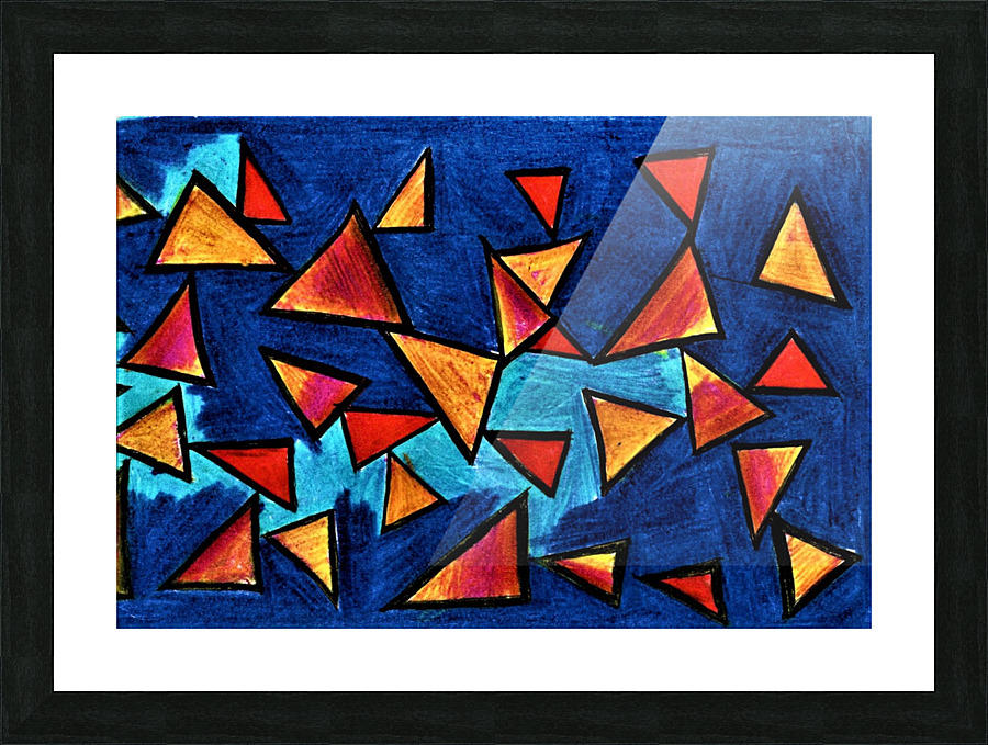 36 Tribhuja Picture Frame print