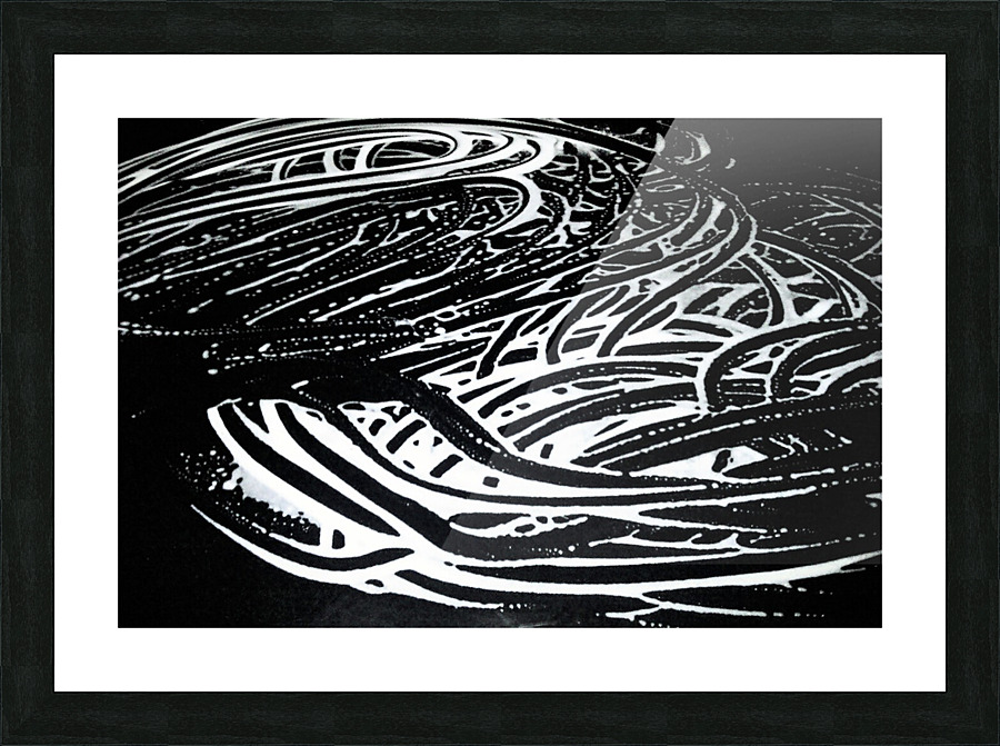 59 Spray Picture Frame print