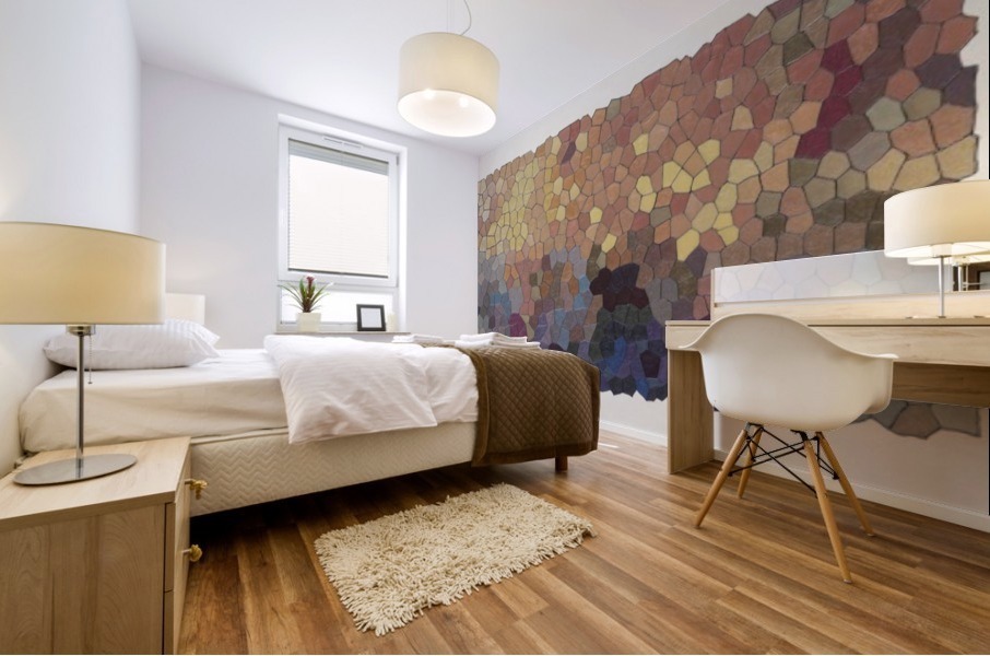 Mosaic Dreams  Mural print