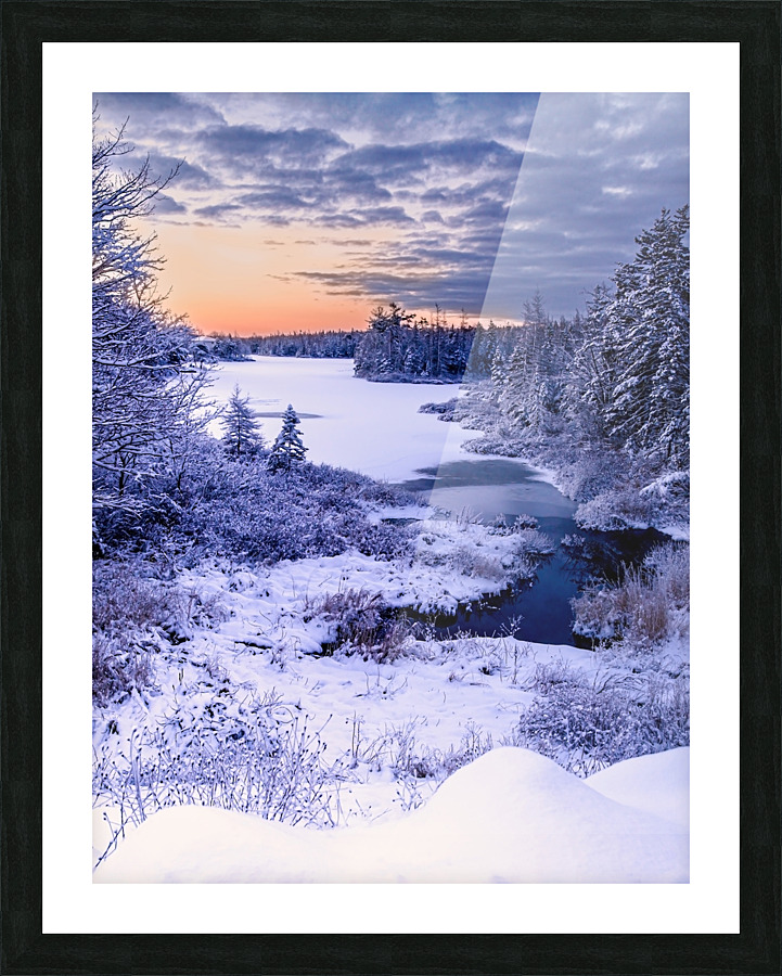 Half Mile Lake Picture Frame print
