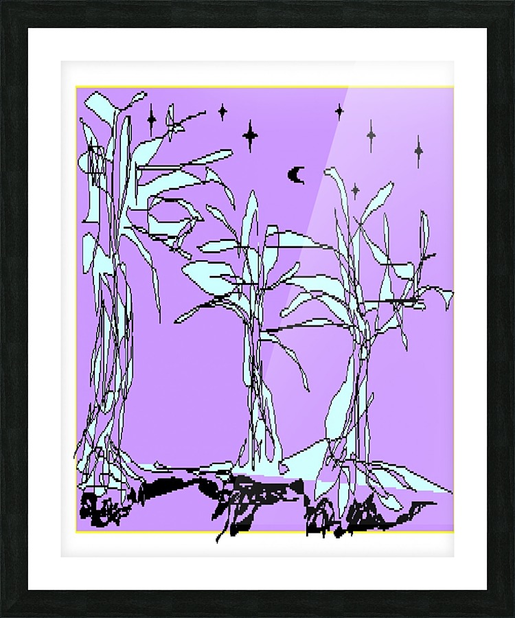 Art 26 Spring atmosphere Picture Frame print