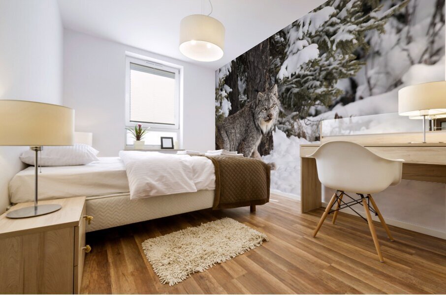 Its a Lynx Wunderland Mural print