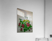 Hummingbird Rose Acrylic Print