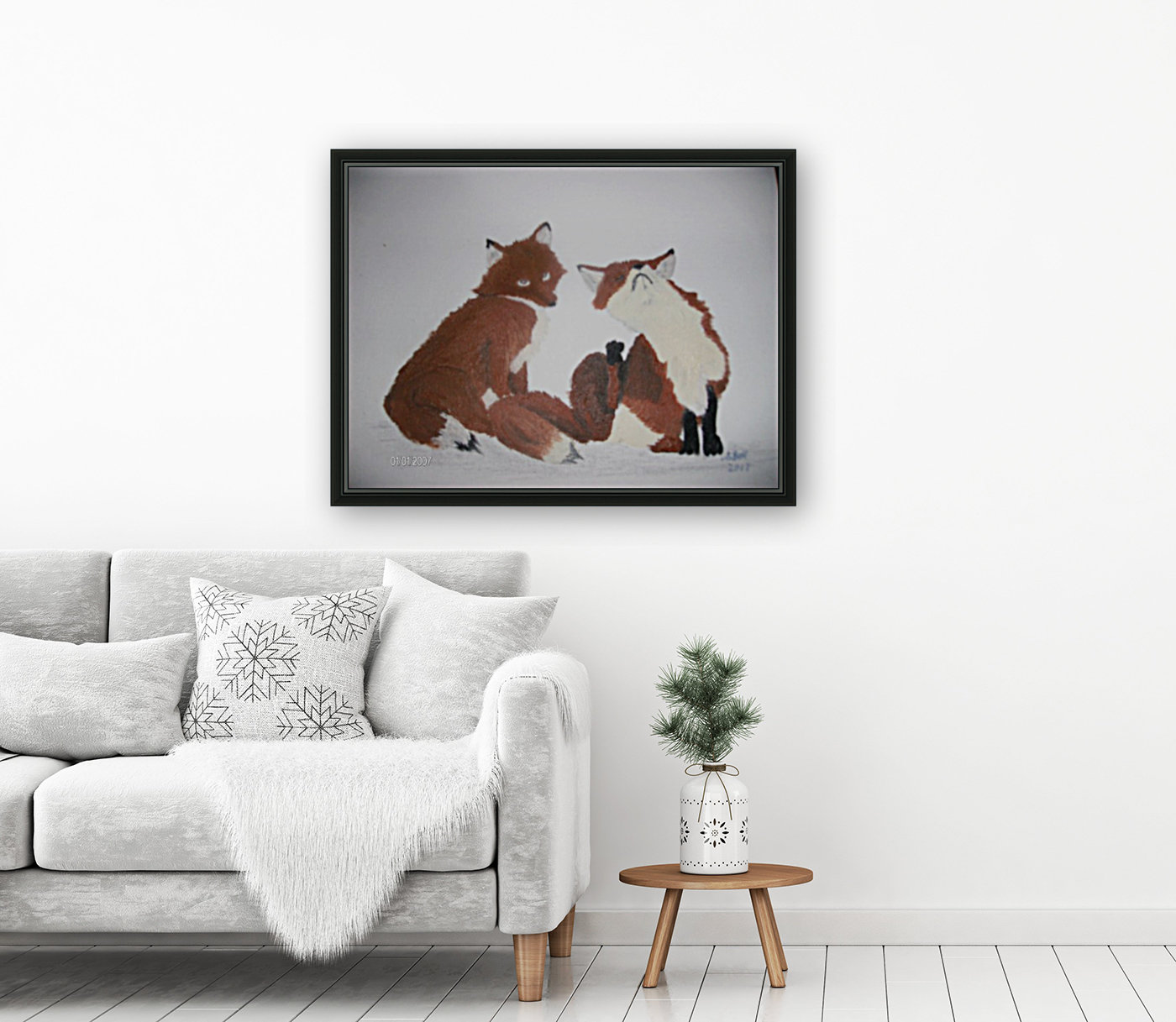 Red Fox pair Reproduction