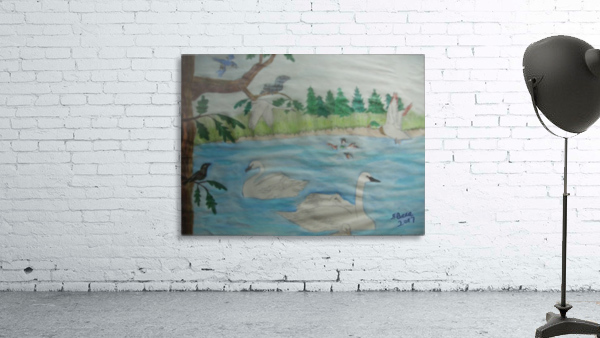 Swan Pond Wall Preview