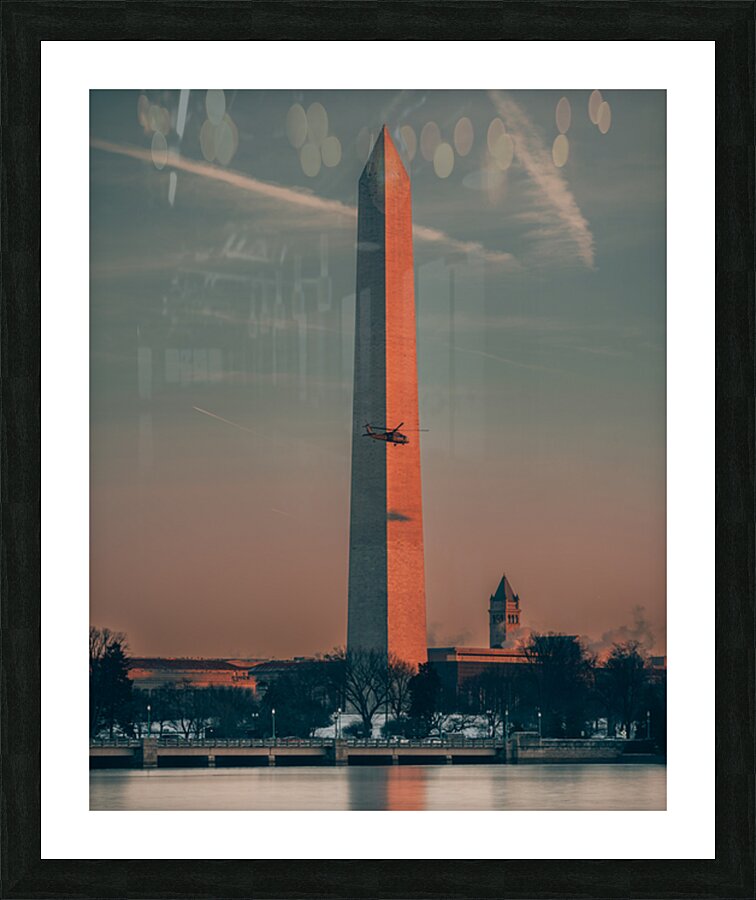 CLOSE CALL Picture Frame print