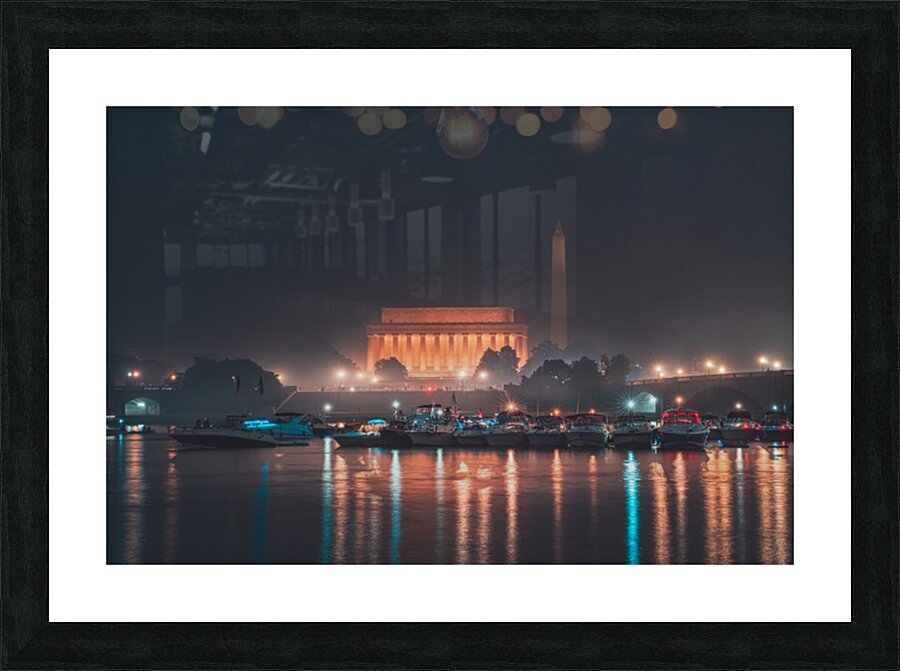THE CALM AFTER Picture Frame print