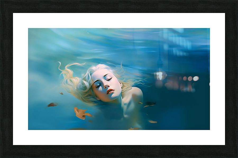 Sea in me Picture Frame print