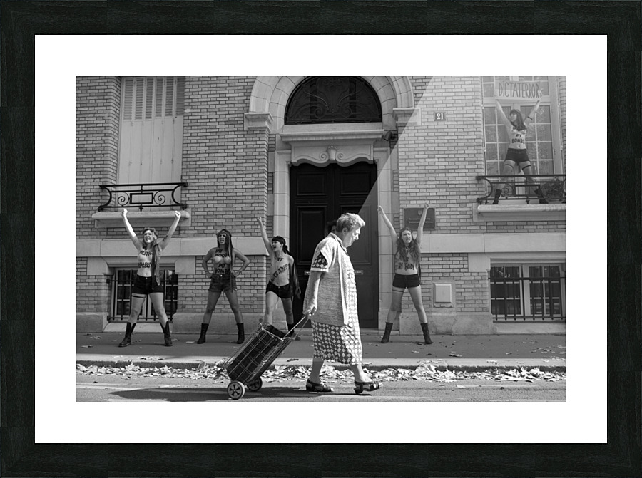 femen Picture Frame print