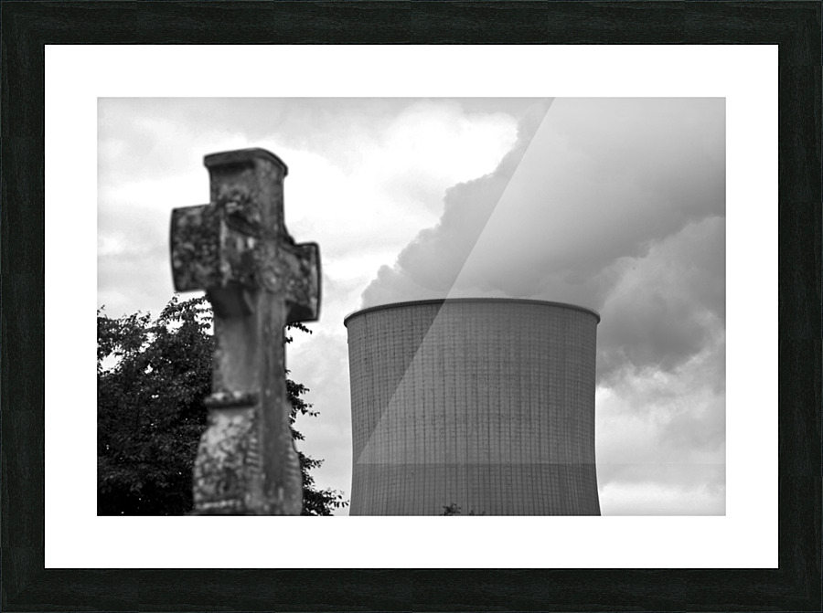 Nuclear Picture Frame print
