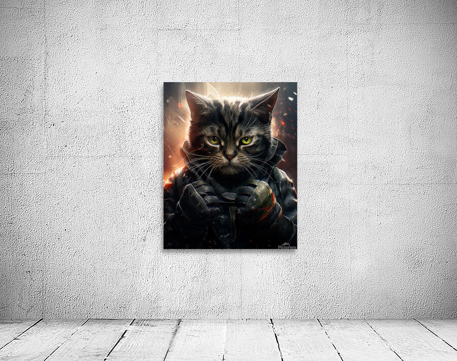 The Black Cat Brawler Wall Preview