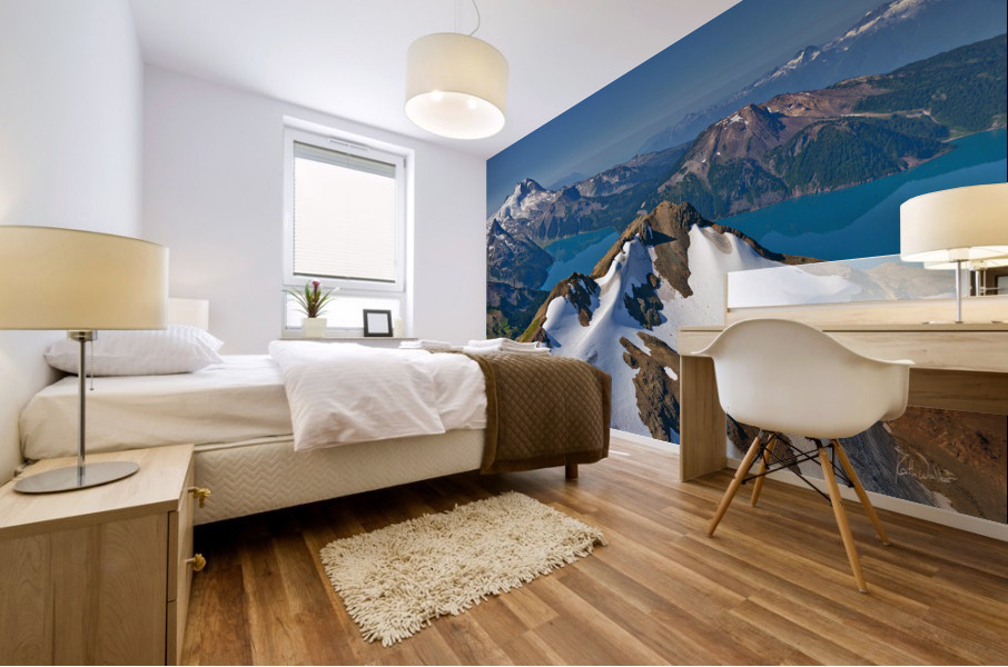 Glacial Landscape I Mural print