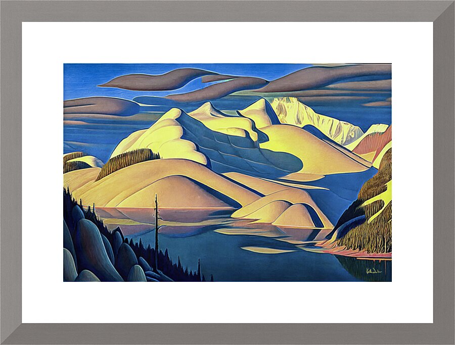 Mount Garabaldi Picture Frame print